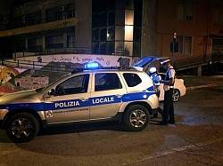 Controlli notturni di polizia stradale